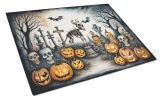NEW Pet Cemetery Spooky Halloween Glass Cutting Board Decorative Tempered Glass Kitchen Cutting and Serving Board Large Size Chopping Board
