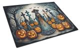 NEW La Catrina Skeleton Spooky Halloween Glass Cutting Board Decorative Tempered Glass Kitchen Cutting and Serving Board Large Size Chopping Board