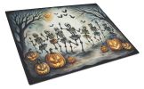 NEW Dancing Skeletons Spooky Halloween Glass Cutting Board Decorative Tempered Glass Kitchen Cutting and Serving Board Large Size Chopping Board