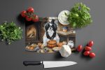 Japanese Chin Fall Kitchen Pumpkins Glass Cutting Board Decorative Tempered Glass Kitchen Cutting and Serving Board Large Size Chopping Board