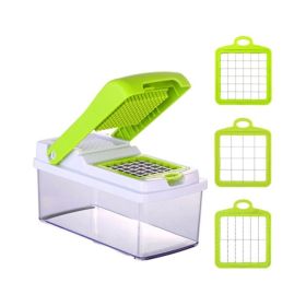 Household Kitchen Supplies Accesories Vegetable Chopper (Type: Kitchen Tools, Color: green)